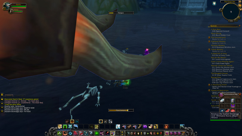 Pile of sea corpses just outside of Valiance Keep.